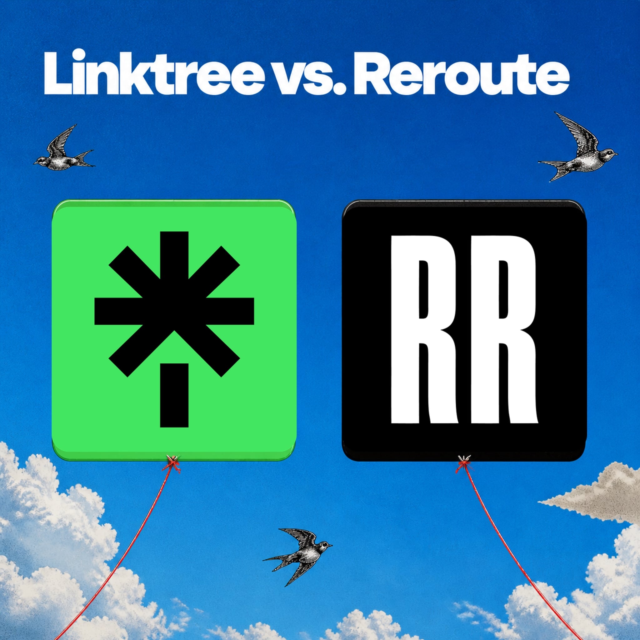 Linktree vs Reroute: which link-in-bio tool fits your work?