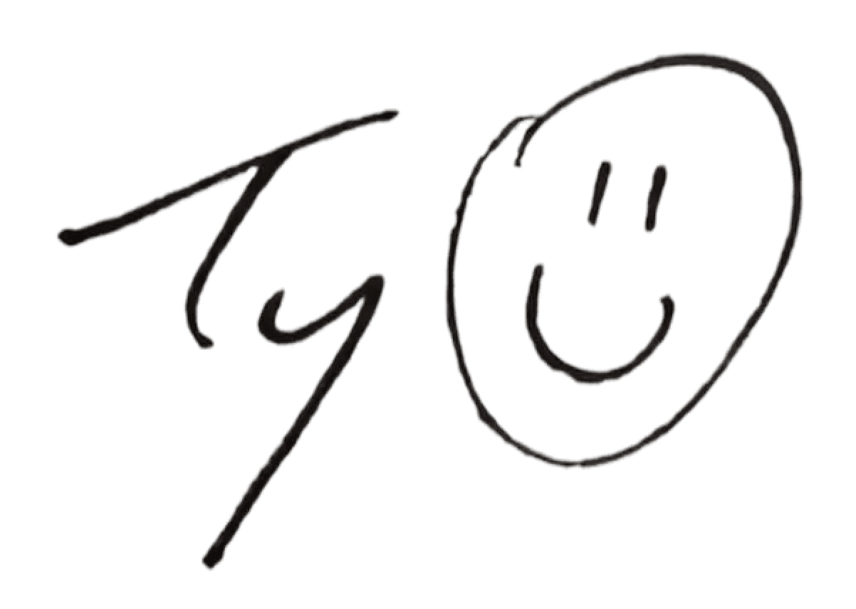 Ty’s signature